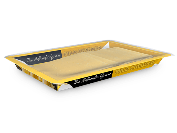 Plateau PaperSeal Sliceᵐᶜ pour viandes en tranches et fromages