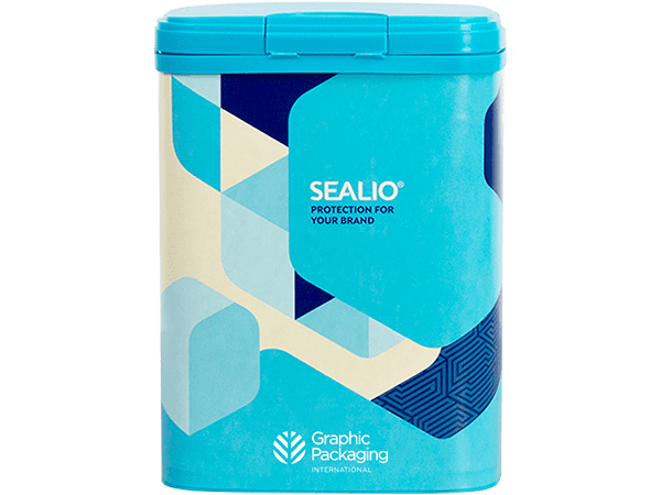 Emballage de boîtes étanches aux gaz à base de fibres Sealioᵐᶜ