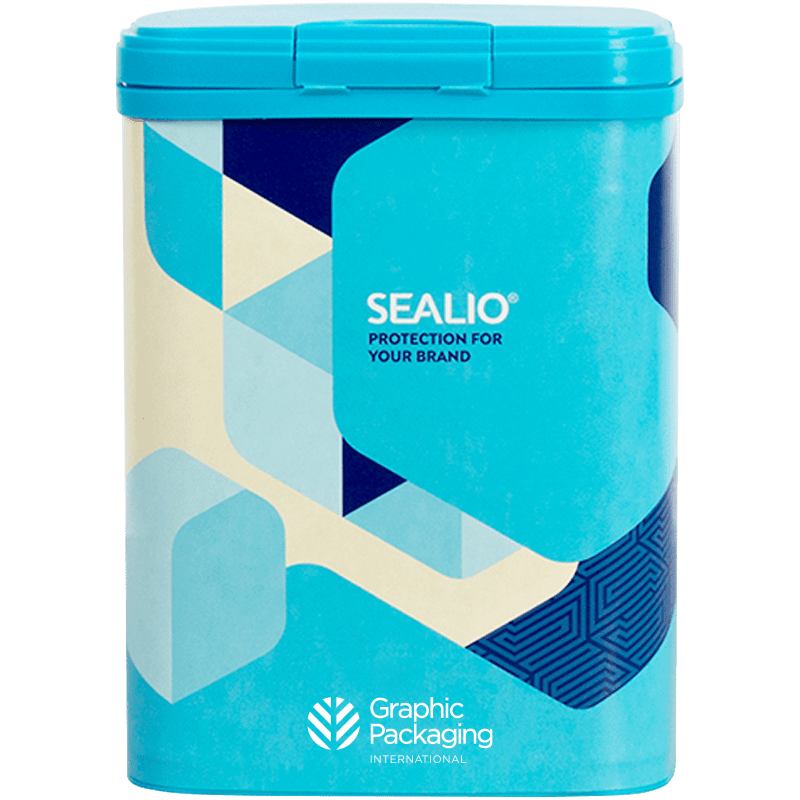 Emballage de boîtes étanches aux gaz à base de fibres Sealioᵐᶜ