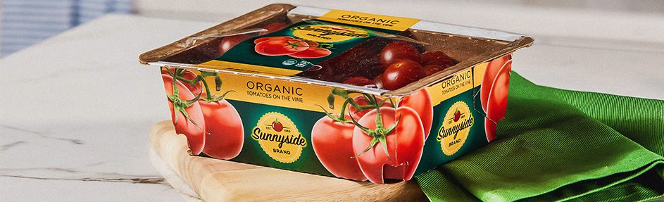 Tomates dans une barquette plateau ProducePack 