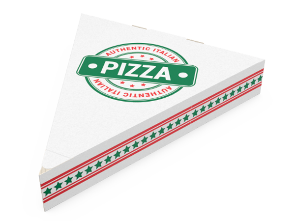 Coquilles et barquettes en carton plat pour pizza
