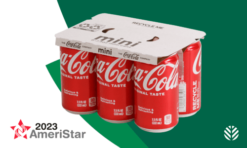 Le prix AmeriStar Award de l’Institute of Packaging Professionals a été annoncé pour notre partenariat avec Liberty Coca-Cola Beverages.