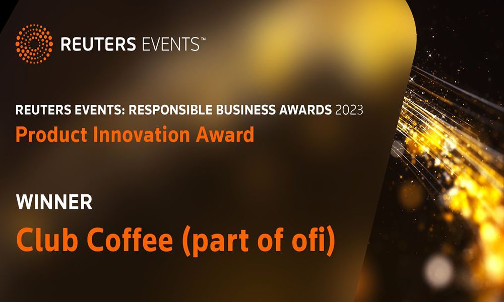 Club Coffee remporte un prix aux Reuters Responsible Business Awards 2023 avec Boardioᵐᶜ
