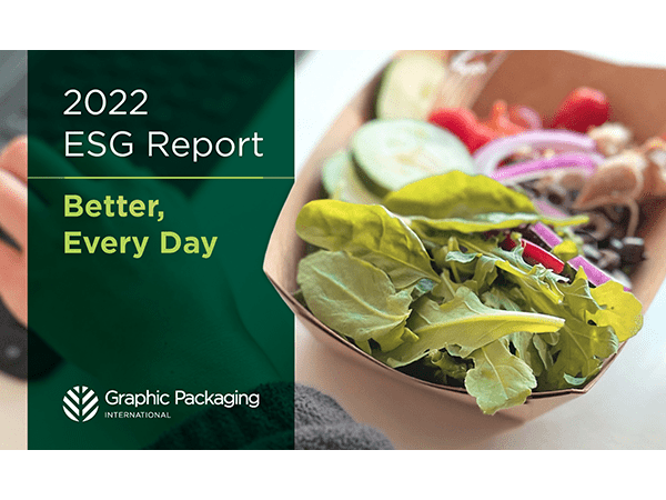 Rapport environnemental, social et de gouvernance de Graphic Packaging de 2022