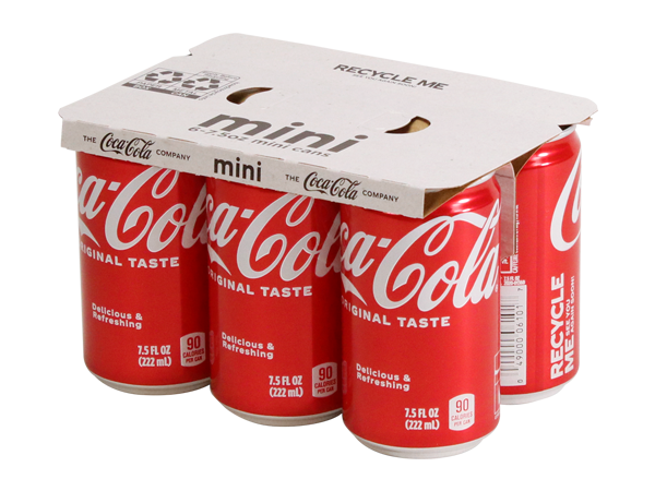 Liberty Coca-Cola Beverages élimine les emballages en plastique sur les emballages groupés